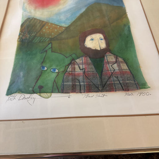 Kathy Donahey "Plaid Shirt" Original