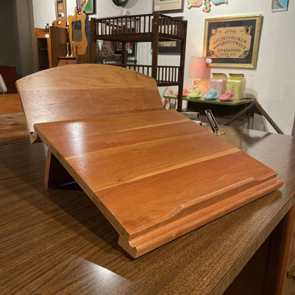 Square Wooden Book Stand UNIQUE FINDS