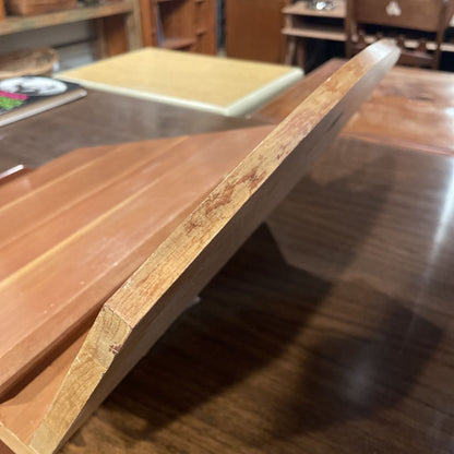 Square Wooden Book Stand UNIQUE FINDS