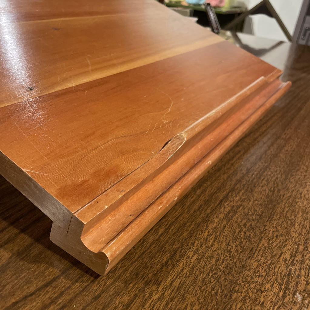 Square Wooden Book Stand UNIQUE FINDS