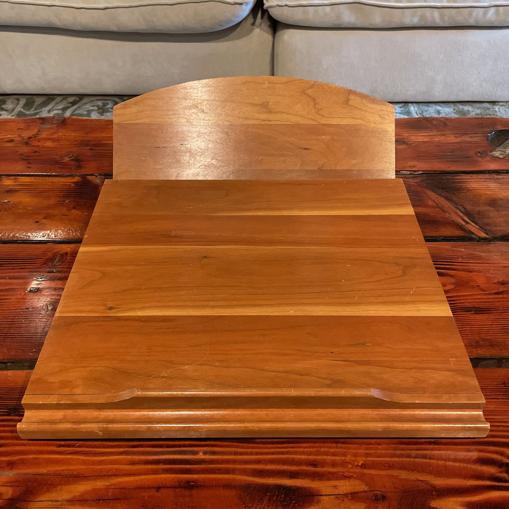 Square Wooden Book Stand UNIQUE FINDS