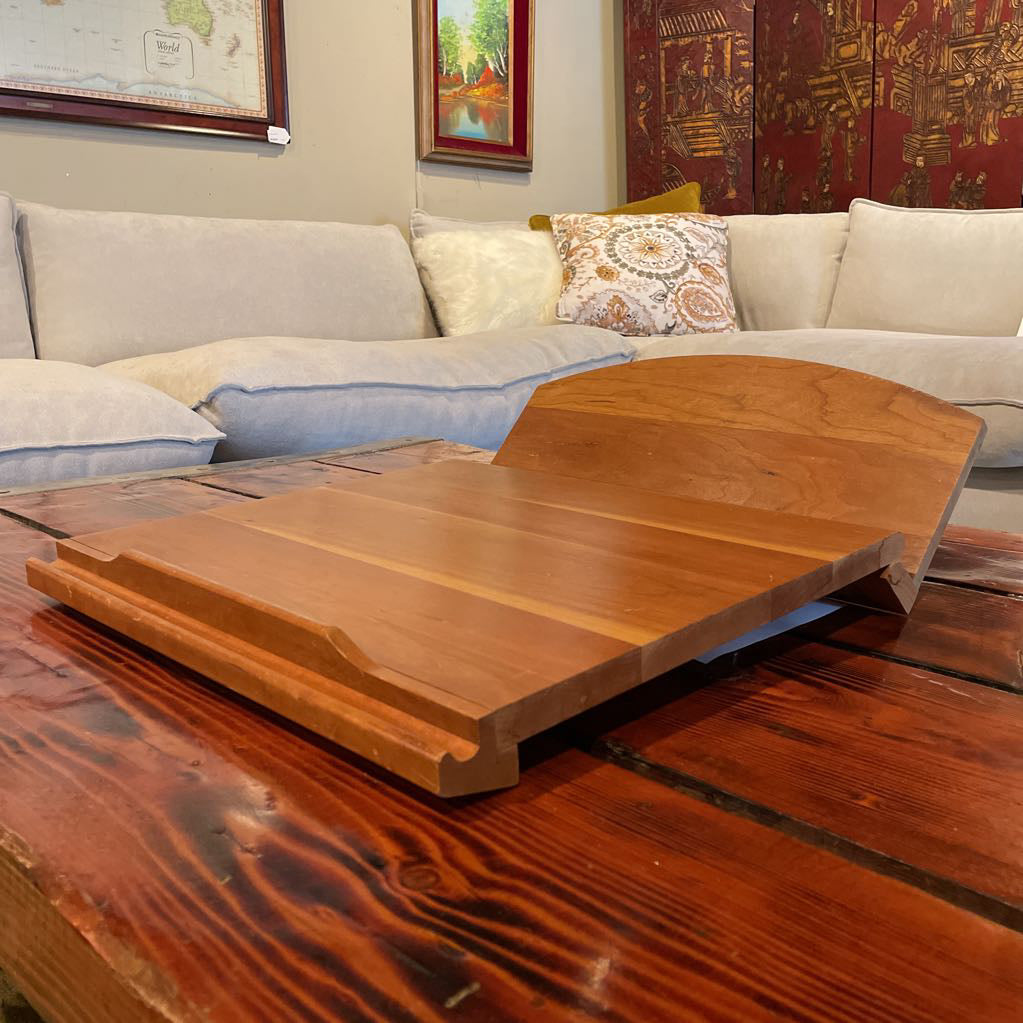 Square Wooden Book Stand UNIQUE FINDS