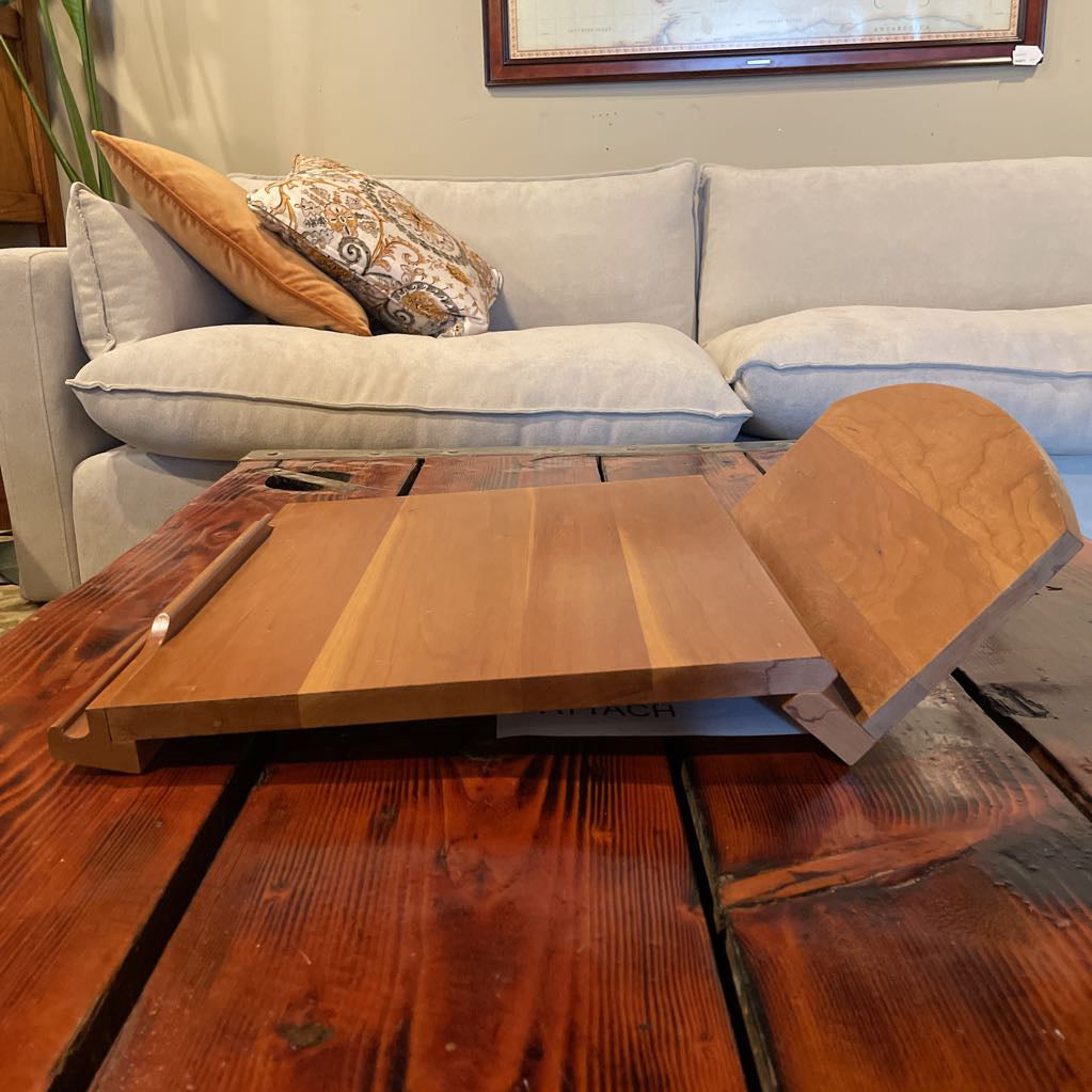 Square Wooden Book Stand UNIQUE FINDS