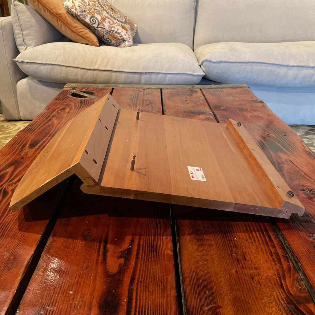 Square Wooden Book Stand UNIQUE FINDS