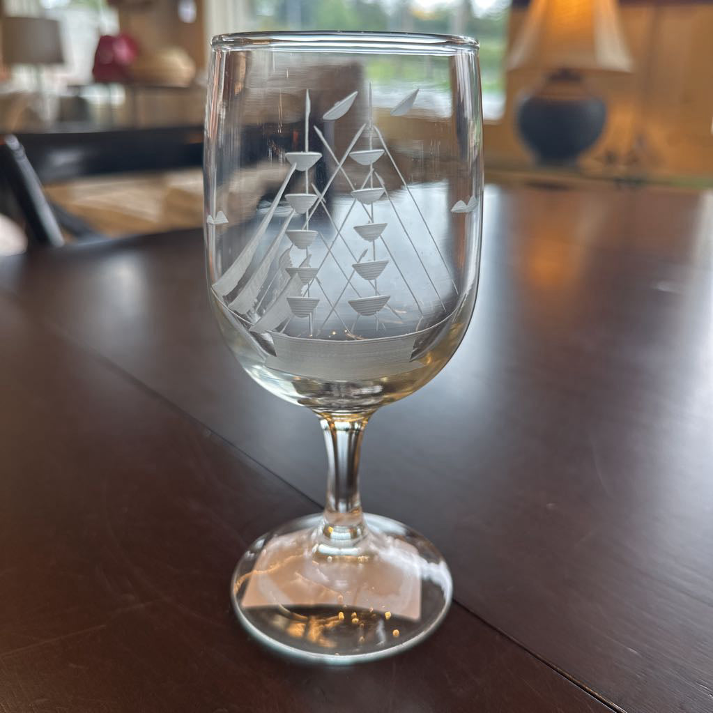 Etched Ship Cup SMALLS