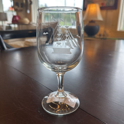 Etched Ship Cup SMALLS