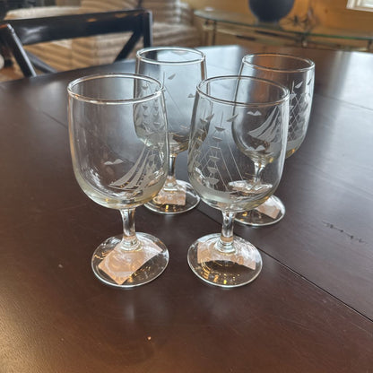 Etched Ship Cup SMALLS