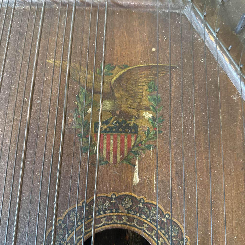 Mandolin Harp 20th Century UNIQUE FINDS