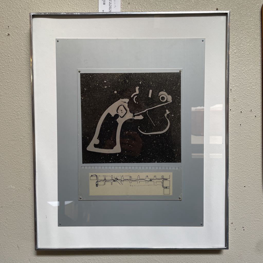 "Deconstructed" Gun Framed Photo Art