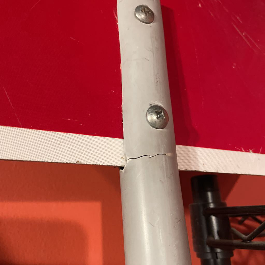 SLOW/STOP Sign on Long Pole UNIQUE FINDS