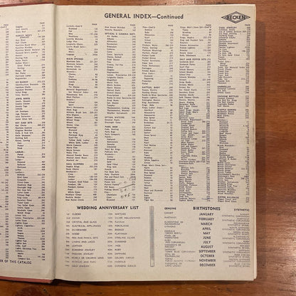 1947 Becken Handbook UNIQUE FINDS