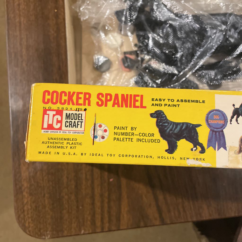 ITC Model Cocker Spaniel! UNIQUE FINDS