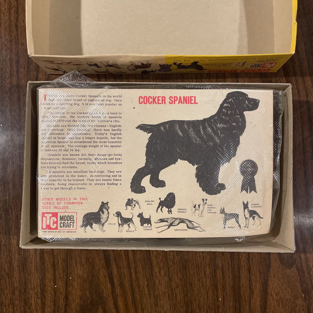 ITC Model Cocker Spaniel! UNIQUE FINDS