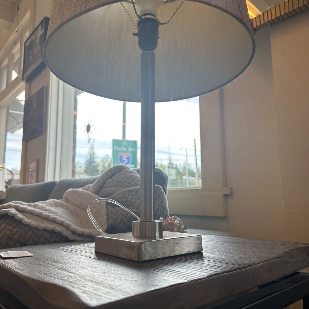 Simple Silver Lamp LAMPS