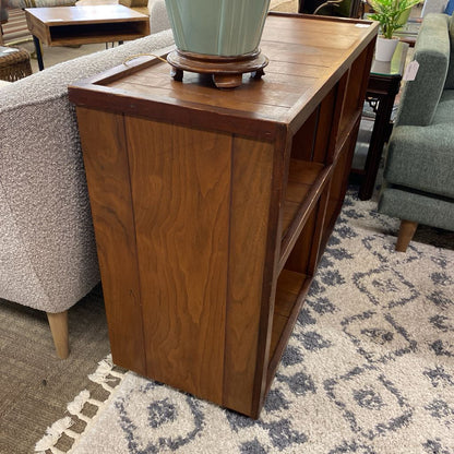 Four Cubby Book Media Stand