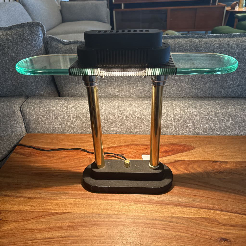 Contemporary Dimmable Glass Lamp