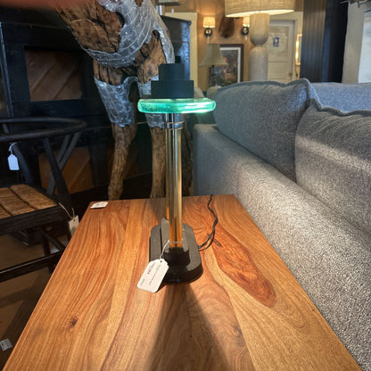 Contemporary Dimmable Glass Lamp
