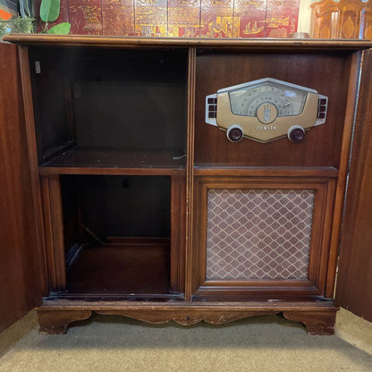 Mid Century (40's) Zenith Tube Radio Cabinet (Mono) MISC SOUND EQUIPMENT