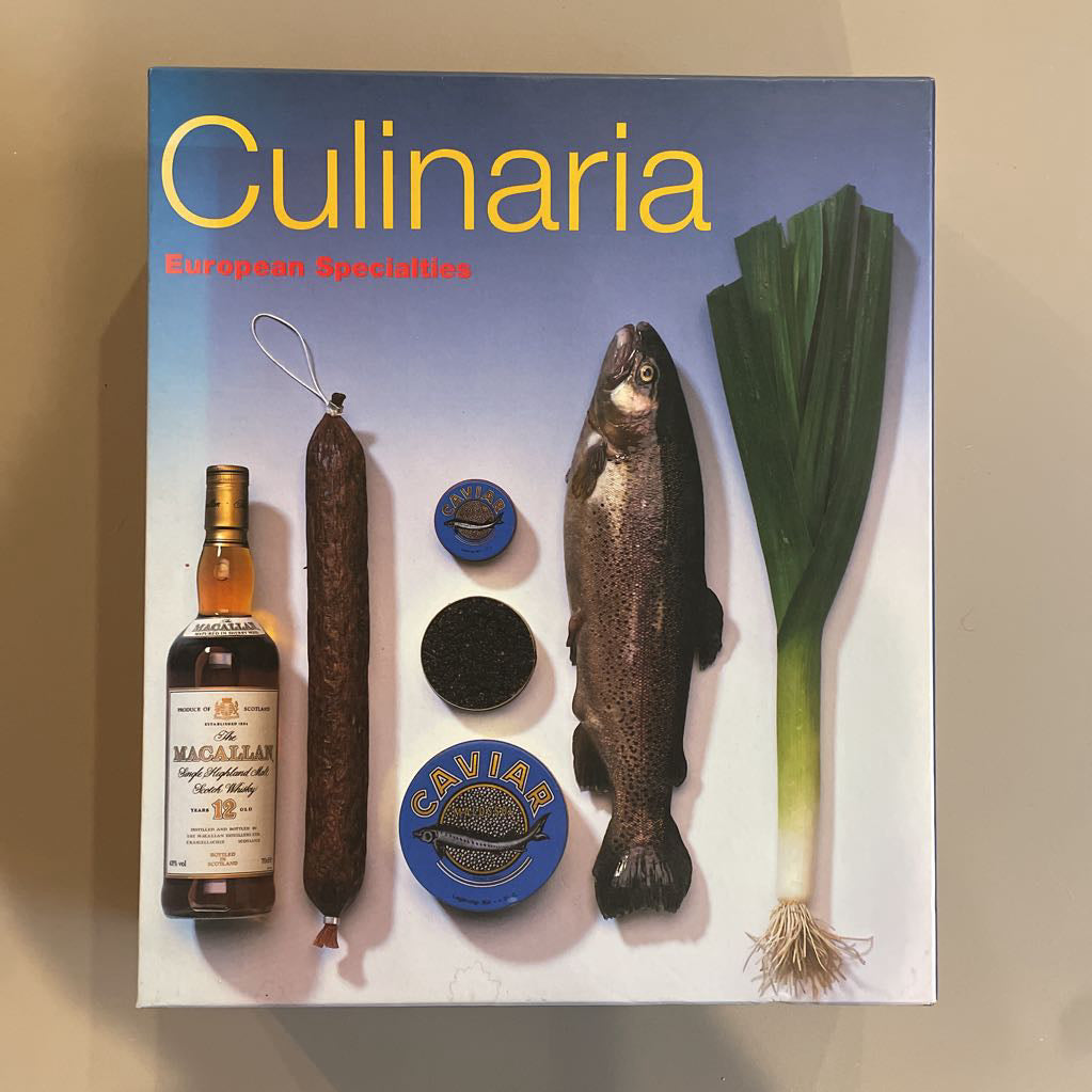 Culinaria--Two Volume Cookbook Set in Sleeve UNIQUE FINDS