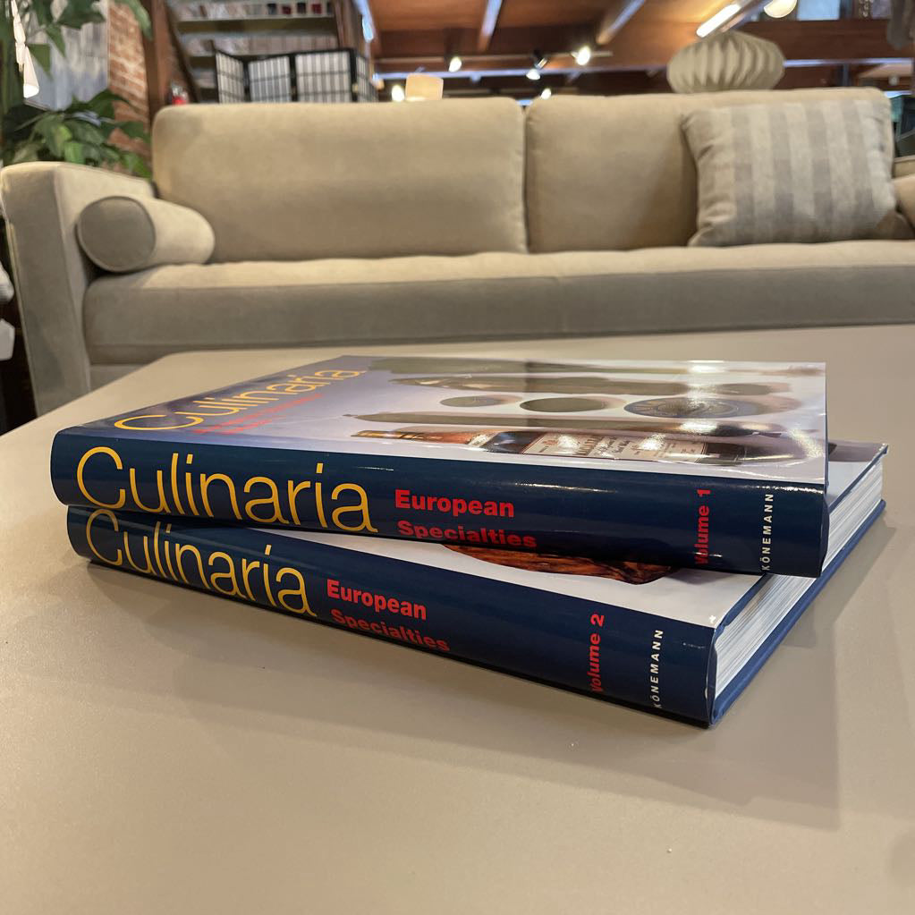 Culinaria--Two Volume Cookbook Set in Sleeve UNIQUE FINDS