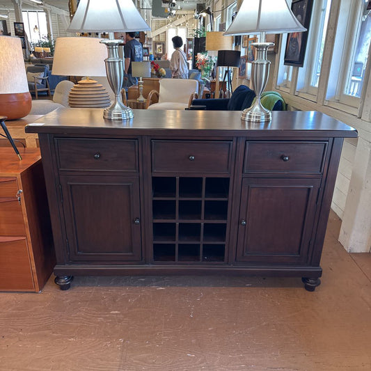 Pottery Barn Wine Rack Credenza C SIDEBOARDS