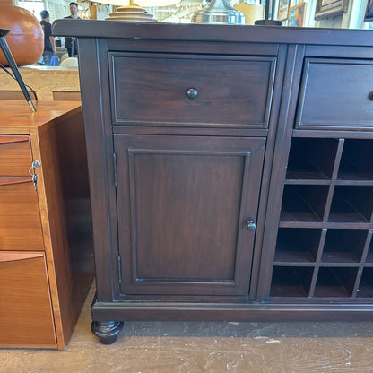 Pottery Barn Wine Rack Credenza C SIDEBOARDS