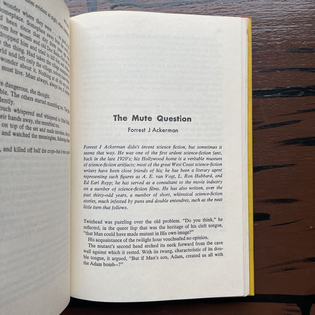 Mutants Sci Fi Short Stories Book UNIQUE FINDS