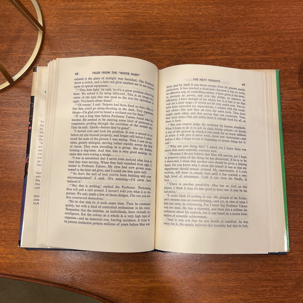 Tales From The White Hart by Arthur C. Clarke Book UNIQUE FINDS