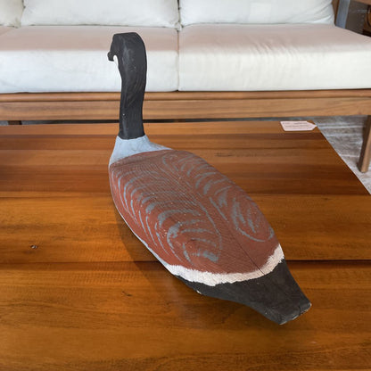 Hand-Painted Rustic Goose Decoy UNIQUE FINDS