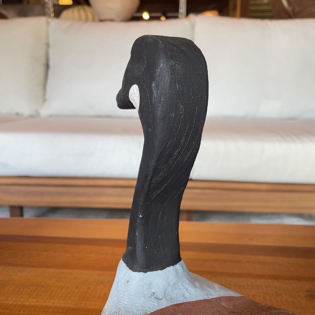 Hand-Painted Rustic Goose Decoy UNIQUE FINDS