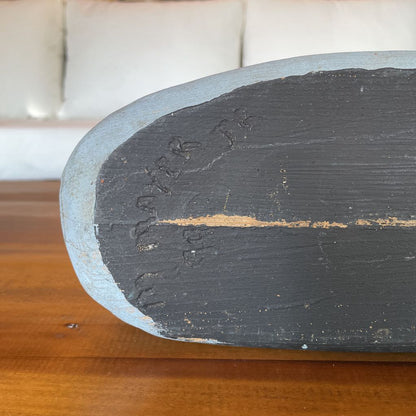 Hand-Painted Rustic Goose Decoy UNIQUE FINDS