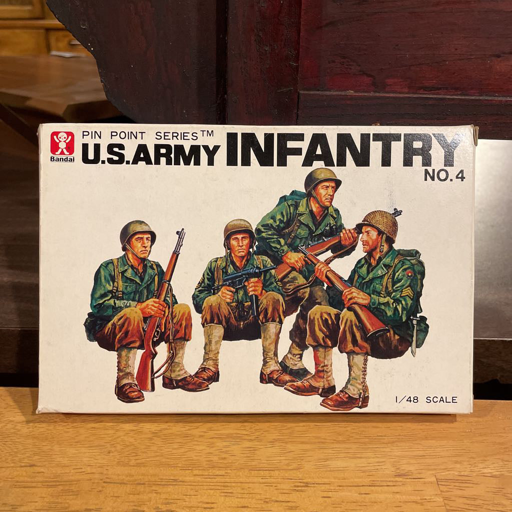 Bandai US Army Infantry Personnel Set/Vintage=AS IS