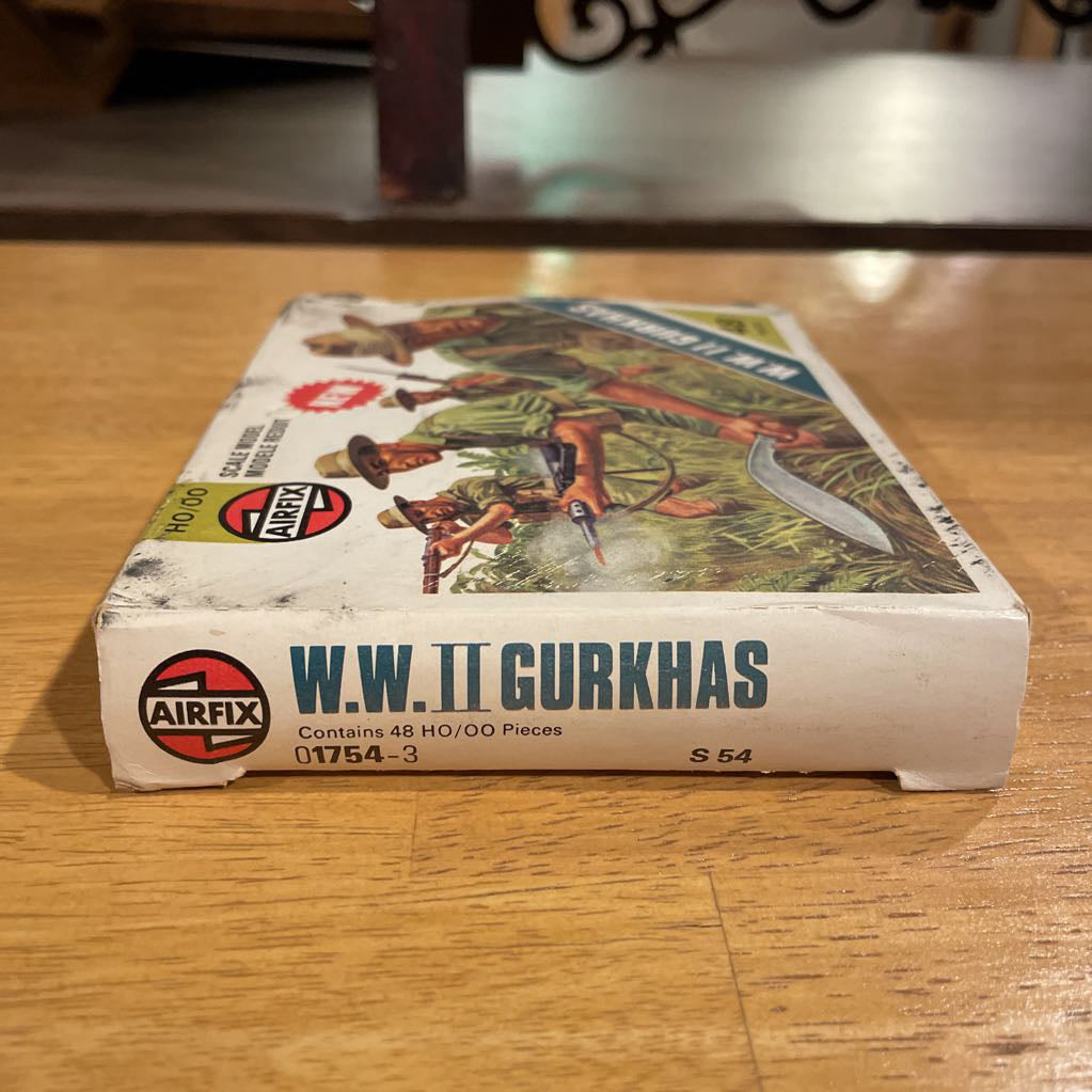 Airfix WWII Gurkhas SET/Vintage=AS IS