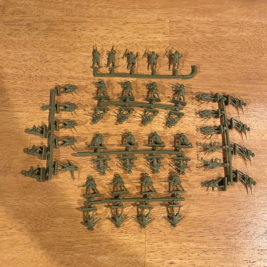 Airfix WWII Gurkhas SET/Vintage=AS IS