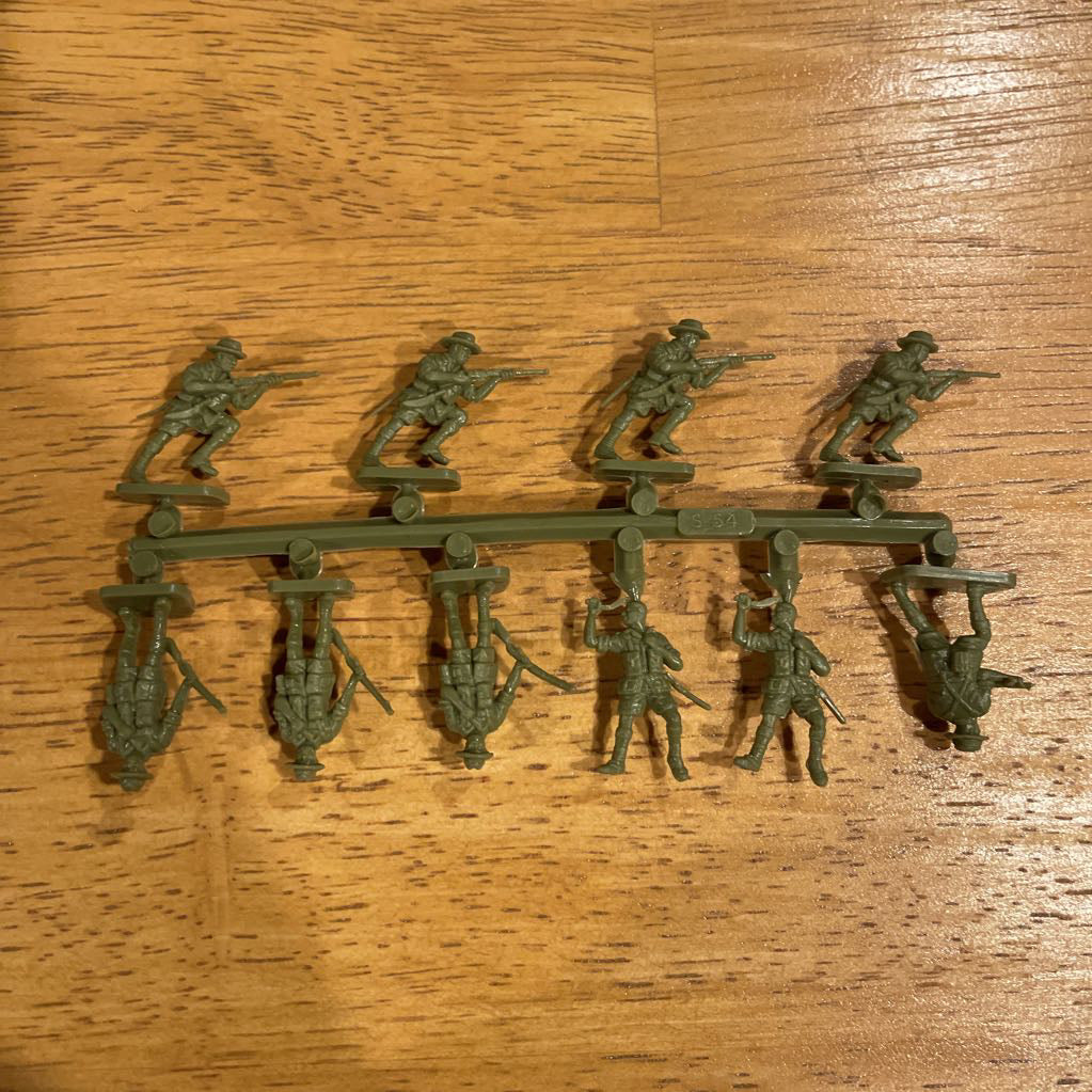 Airfix WWII Gurkhas SET/Vintage=AS IS