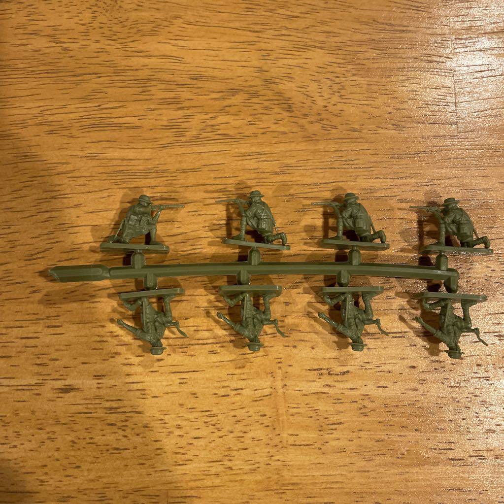 Airfix WWII Gurkhas SET/Vintage=AS IS