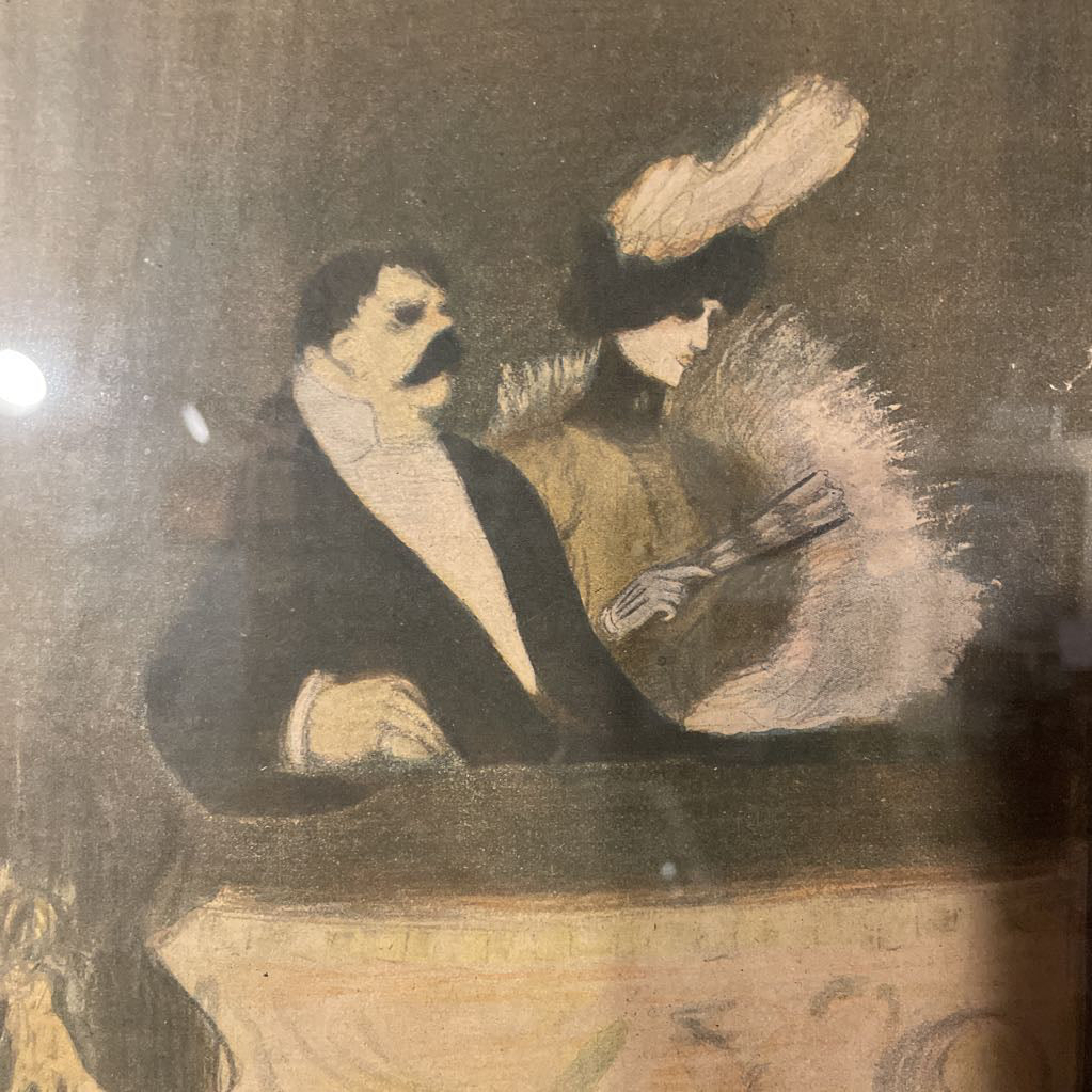 122 Year Old Le Rire Magazine Illustration #2