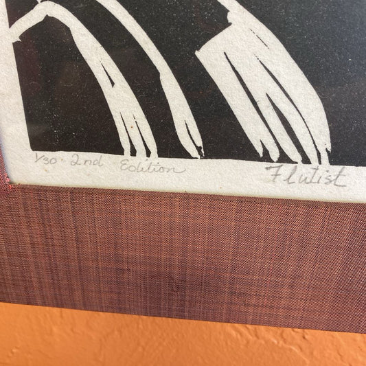 LAGANA Signed & Numbered Block Print ART
