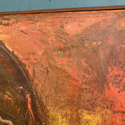 PROBST 1953 "JEWISH QUEEN" Impressionistic Painting (AS IS) ART