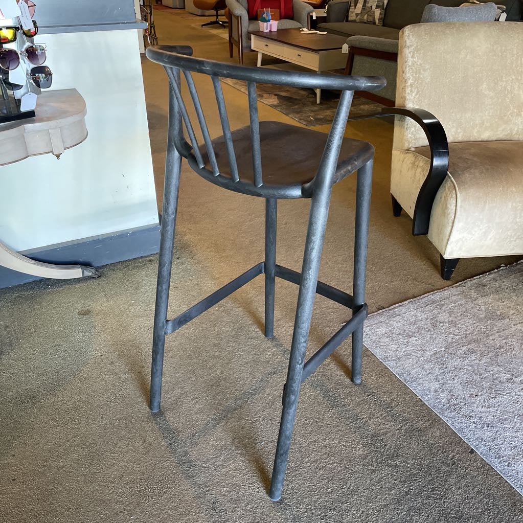 Resol Black Molded Eco Plastic Stool C STOOLS
