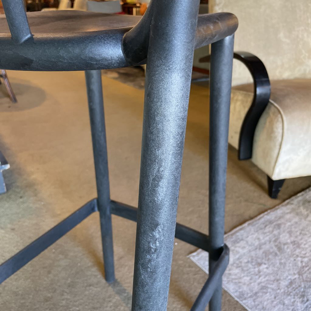 Resol Black Molded Eco Plastic Stool C STOOLS