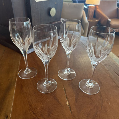 Mikasa Flame D'amore Crystal Wine Glasses (Set Of 4) SMALLS