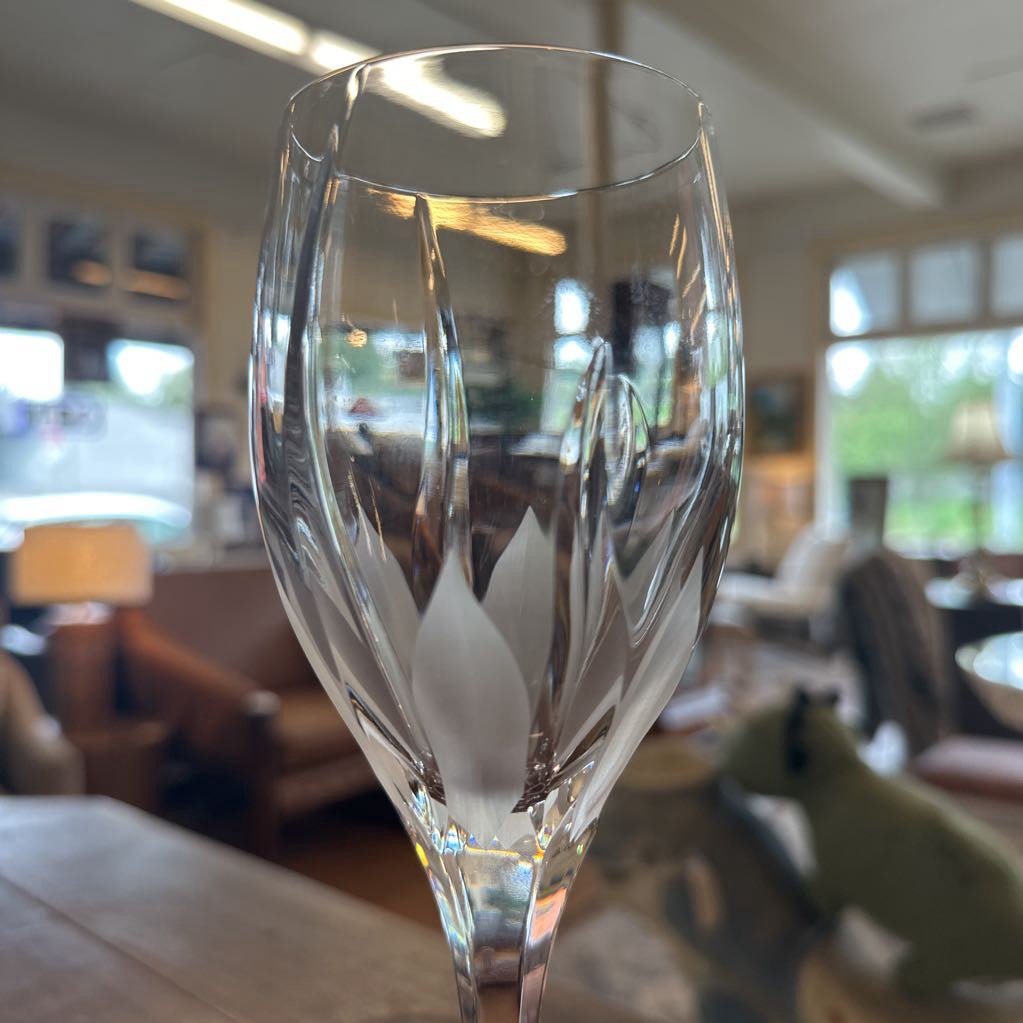Mikasa Flame D'amore Crystal Wine Glasses (Set Of 4) SMALLS