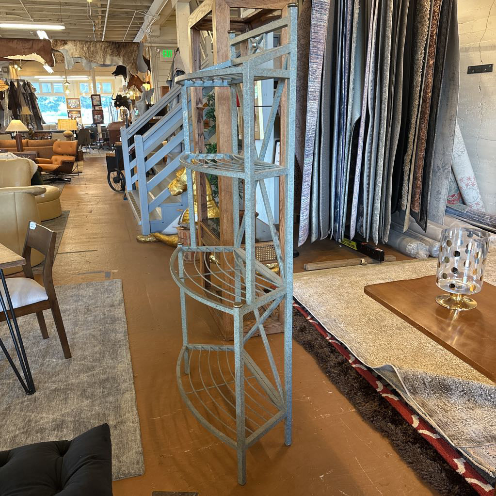 Rustic Galvanized Shelf UNIQUE FINDS