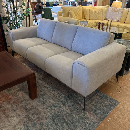 Fog Mod Wood Trim Sofa