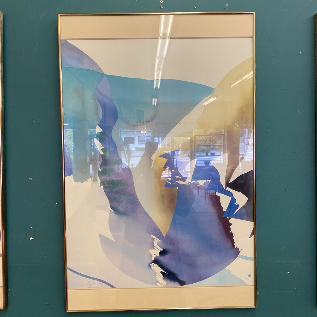 Paul Jenkins 85' "Human Limit" Triptych
