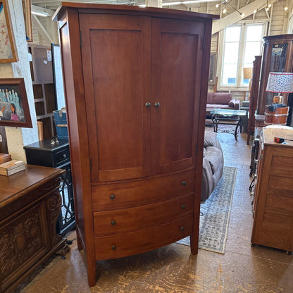 Cherry Wood Armoir C CABINETS