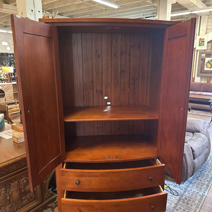 Cherry Wood Armoir C CABINETS