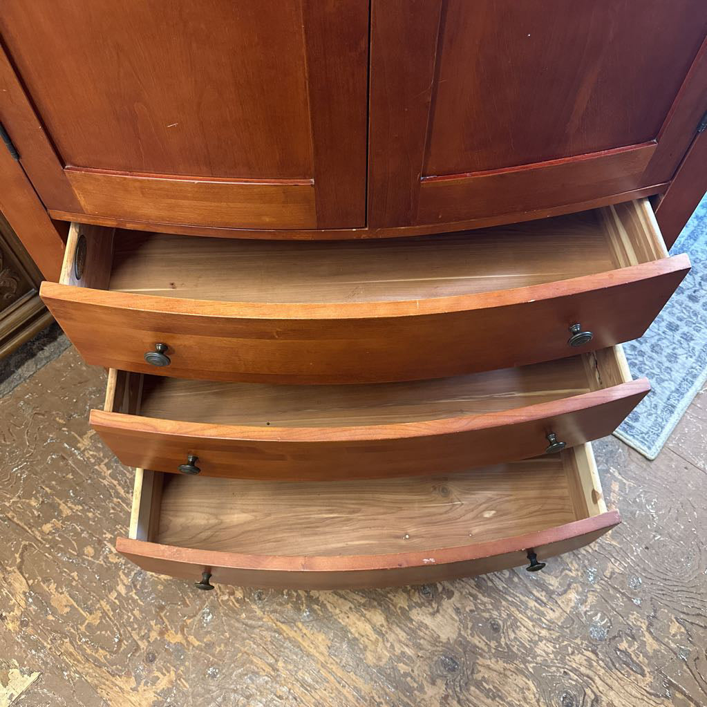 Cherry Wood Armoir C CABINETS