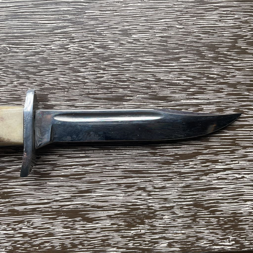 Blackhawk Solingen, Germany Knife with Leather Sheath UNIQUE FINDS